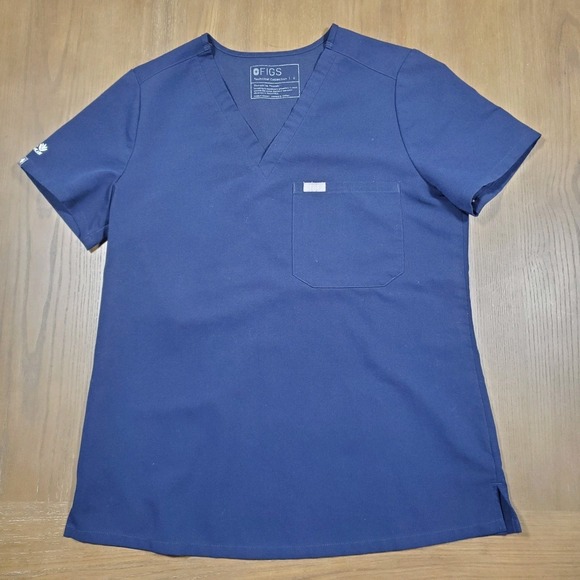 Figs Tops - FIGS Technical Collection Womens Size S‎ Top Blue